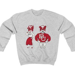 Boston University Terriers Vintage Retro Inspired Unisex Crewneck Sweatshirt